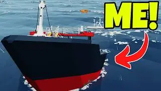 Staying in a Ship AFTER IT SINKS CHALLENGE! | Stormworks