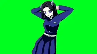 Anime Green Screen: Demon Slayer - Aoi Kanzaki