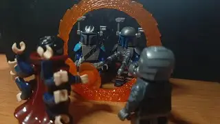 Обзор И Распаковка Минифигурок по StarWars Мандалорец, DC Киборг, Marvel Доктор Стрендж.