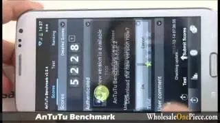 Android 4.1 Phone 5.5 Inch QHD Screen MTK6577 N7100S
