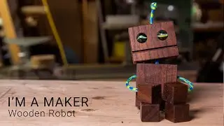 How to make Wooden Toy Robot