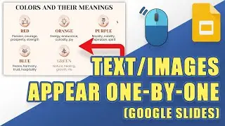 [HOW-TO] Make Text & Images Appear ONE-BY-ONE in Google Slides