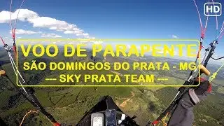 Voo de Parapente em São Domingos do Prata - MG
