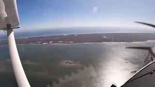 ATC Scolding | Cessna 182 | Flying VFR over beach | ATC Comms