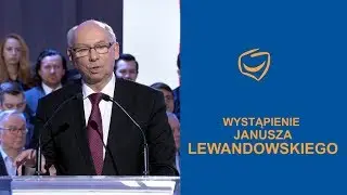 Wystąpienie Janusza Lewandowskiego, Rada Krajowa PO, Warszawa, 24.02.2018