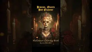 Halloween Coloring Book #art #drawing #coloring