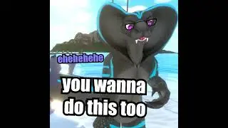 Raealtheprotogen hugs my tail