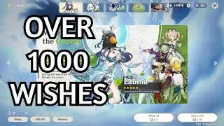 Genshin F2P Account Showcase! OVER 1000 WISHES!