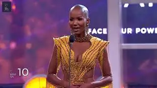 Shudufhadzo Musida Miss South Africa 2020 Winning Moment