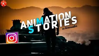 Modern instagram story animation in kinemaster || after effects tutorial || kinemaster tutorial