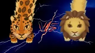 Leopard VS lion | snake.io