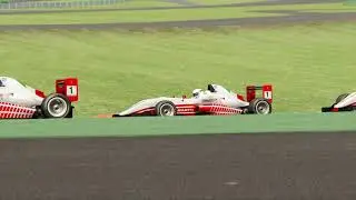 Assetto Corsa. One of the most competitive opening laps in an openlobby @Vallelunga