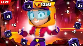 ПУШУ МАКСА НА 35 РАНГ В СОЛО ШД🏆 СТРИМ BRAWL STARS!🤯