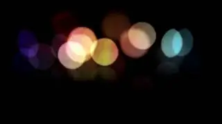 Relaxing bokeh lights - FREE Animation loop background