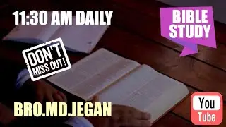 Bible study Day 23 ||ஆளுமை (23/04/20)