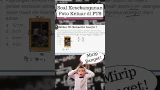 Soal Kesebangunan Foto dan Karton yang Sering Keluar Saat Ulangan
