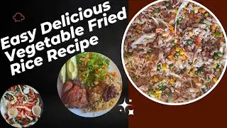 Quick Delicious Vegetable Fried Rice Recipe#FriedRice #QuickRecipes #EasyDinner #FriedRiceRecipe.