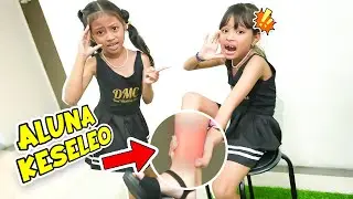 GAWAT!! ALUNA KAKINYA KESELEO WAKTU LATIHAN MODELING!!