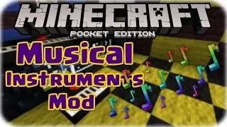 Minecraft PE: Instruments Musical Mod | 0.10.5
