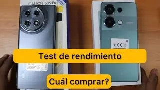 Tecno CAMON 30S PRO VS Xiaomi Redmi Note 13pro [ CUAL ES MEJOR? ] tes de rendimiento