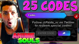 25 CODIGOS DE ANIME SOULS SIMULATOR CODES ROBLOX