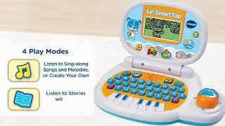 VTech® Lil' Smart Top™ | A Laptop for Toddlers | Demo Video