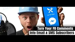 From Facebook Comments to Email & SMS Subscribers INSTANTLY | ChatBot Marketing with Ryan Baggott
