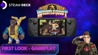 WrestleQuest Gameplay on Steam Deck #wrestlequest #steamdeck #wrestling