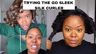 Heatless Curls: Trying the GoSleek Silk Curler