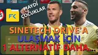 Sinetech Drive'a Ulaşmanın En Kolay Yolu 3 😎 File Commander İle Tek Tuşla Drive...