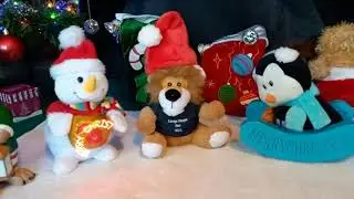 Christmas Carol Singing Snowman (Jingle Bells) with Lorenzo the Lion