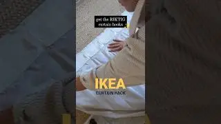 IKEA curtain hack ✨ 