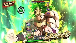 NEW Double Transforming Broly All the Unseen Animations!-Guard Action,Counter!-Dragon Ball Legends 