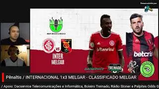 🇦🇹 INTERNACIONAL x MELGAR-VEN 🇹🇹 - COPA SUL-AMERICANA AO VIVO (Quartas-de-Final)