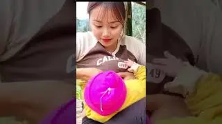 #breastfeeding  by #singlemum #singlemom at the #farm #母乳喂养 #单亲妈妈