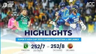 PAK VS SL Super 4 Highlight | Pakistan vs Sri Lanka 5th Asia Cup Super 4 Match Full Highlights |