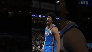 Jalen Williams Named to All-Rookie First Team! #okcthunder #nba #shorts