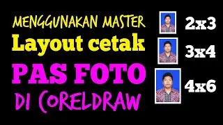 cara cetak pas foto di coreldraw