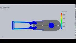 Нелинейный анализ пластмассовой застежки 2
