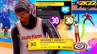 MY REBIRTH “2 WAY SLASHING PLAYMAKER” IS A DEMIGOD in NBA 2K22! THE BEST BUILD in CURRENT GEN!