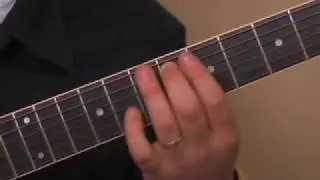 Guitar Scales - Blues Scale Minor Pentatonic - Just the Fingering - Root on E String
