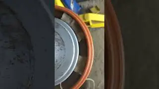 Дымосос эжекторный, из мотора от пылесоса и канализационных труб.