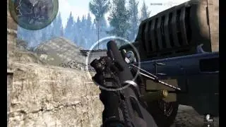 Warface Skill On The Record with McMilan в лесу