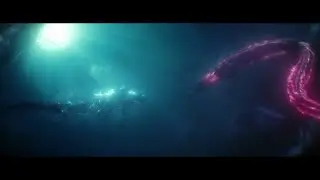 Годзилла противостоит Тиамату / Годзилла и Конг новая империя