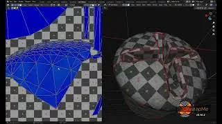 UV Unwrapping CRAZY Topology in Blender (2)