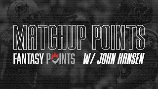NFL Conference Championship Preview - Matchup Points w/ John Hansen and Adam Caplan