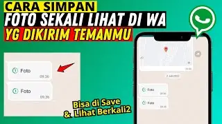 HOW TO SAVE PHOTOS ONCE ON WA | WITHOUT ADDITIONAL APPLICATIONS