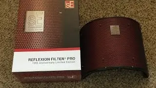 Unboxing of the SE Electronics 10th Anniversary Limited Edition Reflexion Filter PRO