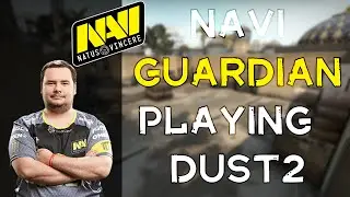 Navi Guardian playing Dust2 matchmaking  (twitch stream)
