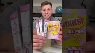 Pink Starburst Lemonade Punch!